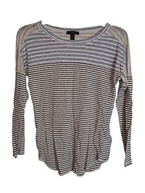 J.Crew Striped Long Sleeve Lightweight Top -Size Medium